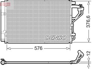 Condensator climatizare DENSO DCN41010