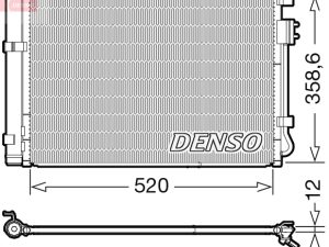 Condensator climatizare DENSO DCN41011