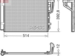 Condensator climatizare DENSO DCN41014
