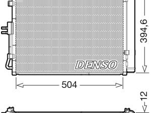 Condensator climatizare DENSO DCN43005