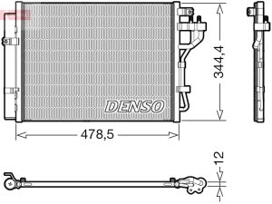 Condensator climatizare DENSO DCN43006