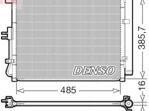Condensator climatizare DENSO DCN43007