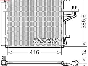 Condensator climatizare DENSO DCN43014