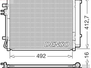 Condensator climatizare DENSO DCN43015