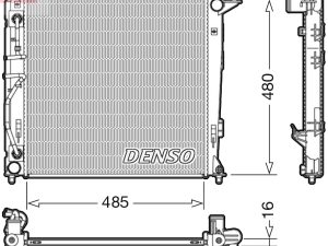 Radiator racire motor DENSO DRM41007