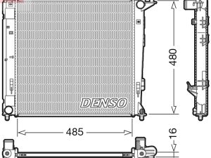 Radiator racire motor DENSO DRM41008