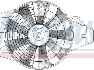 Ventilator radiator NISSENS 85375 – KIA | AutoRival