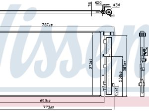 Condensator climatizare NISSENS 940939 – KIA | AutoRival