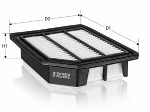 Filtru aer TECNECO FILTERS AR26013PMJ – KIA | AutoRival