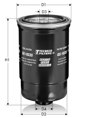 Filtru combustibil TECNECO FILTERS GS10235 – KIA | AutoRival