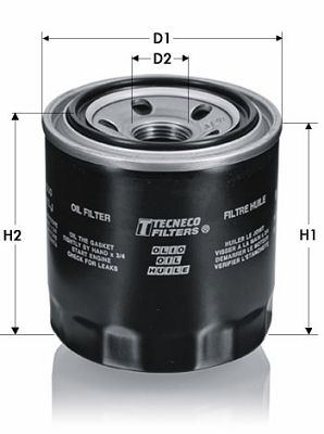 Filtru ulei TECNECO FILTERS OL96J – KIA | AutoRival