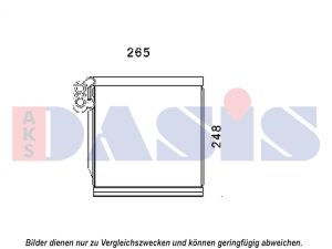 Evaporator aer conditionat AKS DASIS 820363N – KIA | AutoRival