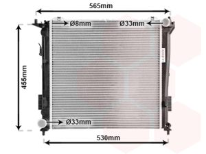 Radiator racire motor VAN WEZEL 82002181 – KIA | AutoRival