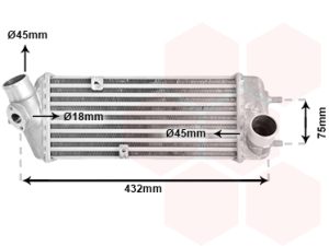 Intercooler compresor VAN WEZEL 82004235 – KIA | AutoRival