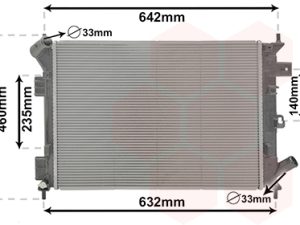 Radiator racire motor VAN WEZEL 82012712 – KIA | AutoRival