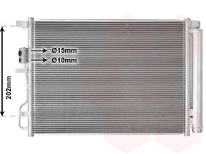 Condensator climatizare VAN WEZEL 82015706 – KIA | AutoRival