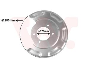 Protectie stropire disc frana VAN WEZEL 8244373 – KIA | AutoRival