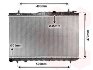 Radiator racire motor VAN WEZEL 83002086 – KIA | AutoRival
