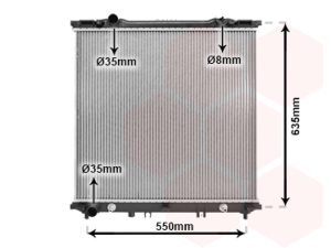 Radiator racire motor VAN WEZEL 83002175 – KIA | AutoRival