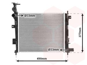Radiator racire motor VAN WEZEL 83002189 – KIA | AutoRival