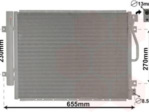 Condensator climatizare VAN WEZEL 83005123 – KIA | AutoRival