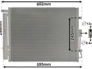 Condensator climatizare VAN WEZEL 83005150 – KIA | AutoRival