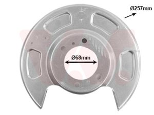 Protectie stropire disc frana VAN WEZEL 8314373 – KIA | AutoRival