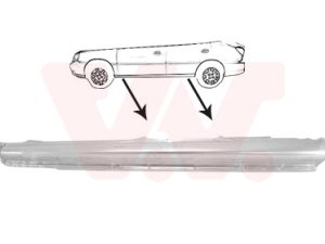 Placa de prag VAN WEZEL 8315103 – KIA | AutoRival