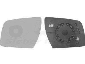 Sticla oglinda oglinda retrovizoare exterioara VAN WEZEL 8332837 – KIA | AutoRival