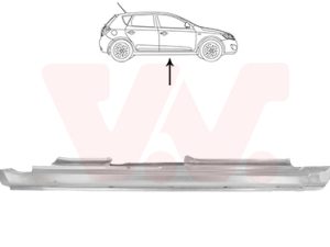 Placa de prag VAN WEZEL 8353104 – KIA | AutoRival