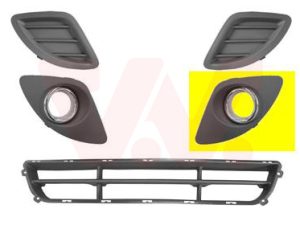 Grila ventilatie bara protectie VAN WEZEL 8353593 – KIA | AutoRival