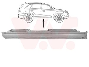 Placa de prag VAN WEZEL 8385104 – KIA | AutoRival
