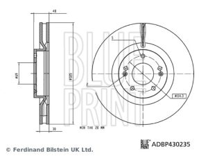 Disc frana BLUE PRINT ADBP430235