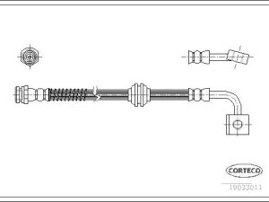 Furtun frana CORTECO 19033011 – KIA | AutoRival
