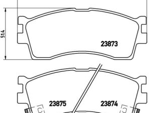 Set placute frana BREMBO P 30 016 – KIA | AutoRival