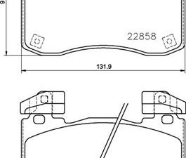 Set placute frana BREMBO P 30 113 – KIA | AutoRival