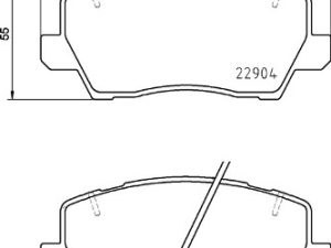 Set placute frana BREMBO P 30 114 – KIA | AutoRival