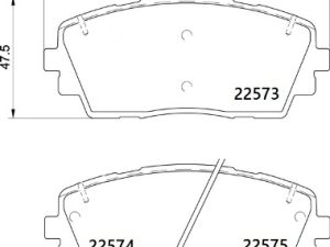Set placute frana BREMBO P 30 115 – KIA | AutoRival