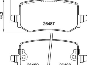 Set placute frana BREMBO P 30 139 – KIA | AutoRival
