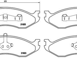 Set placute frana BREMBO P 37 004 – KIA | AutoRival