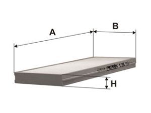 Filtru aer habitaclu FILTRON K 1206-2x – KIA | AutoRival