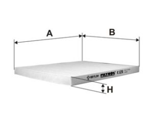 Filtru aer habitaclu FILTRON K 1231 – KIA | AutoRival