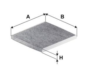 Filtru aer habitaclu FILTRON K 1232A – KIA | AutoRival