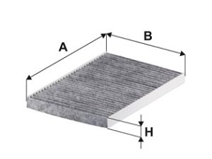 Filtru aer habitaclu FILTRON K 1245A – KIA | AutoRival