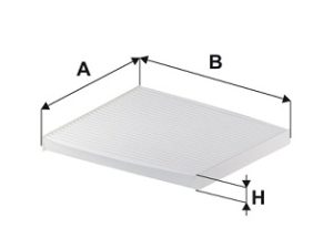 Filtru aer habitaclu FILTRON K 1314 – KIA | AutoRival