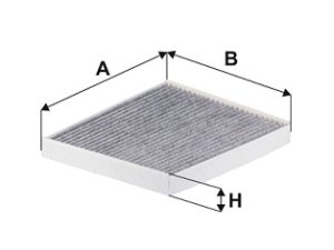 Filtru aer habitaclu FILTRON K 1381A – KIA | AutoRival
