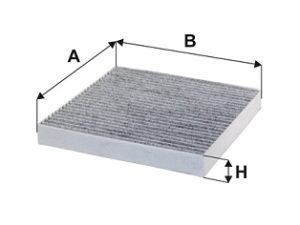 Filtru aer habitaclu FILTRON K 1409A – KIA | AutoRival