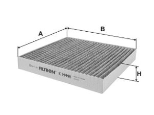 Filtru aer habitaclu FILTRON K 1444A – KIA | AutoRival