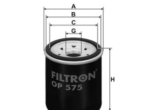Filtru ulei FILTRON OP 575 – KIA | AutoRival
