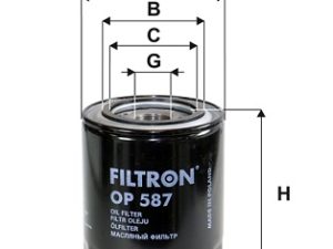 Filtru ulei FILTRON OP 587 – KIA | AutoRival